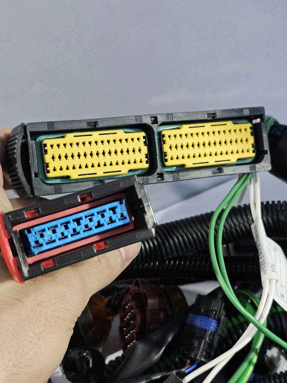دسته سیم موتور دوگانه زیمنس بای فیول